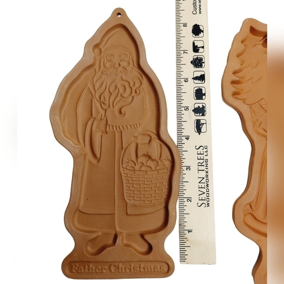 Vintage Christmas Longaberger Cookie Molds - Picture 2 of 8